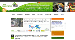 Desktop Screenshot of csrs.ch